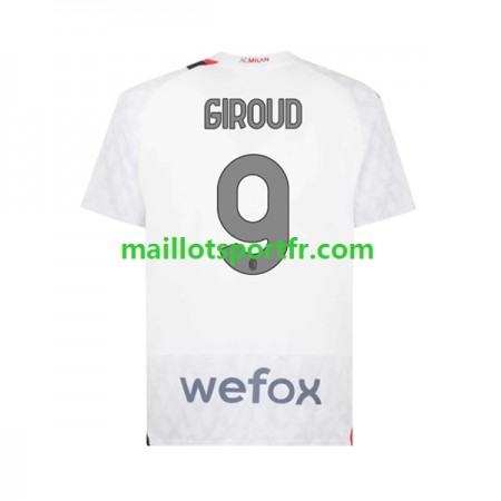 Maillot de Foot AC Milan Olivier Giroud 9 Exterieur 2023/24